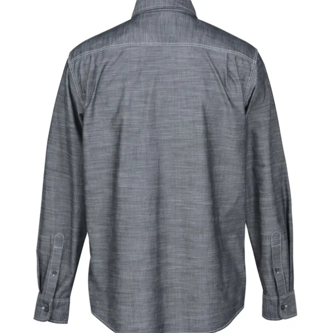 Slub Chambray Double Pocket Shirt - Men's