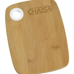 Small Bamboo Cutting Board with Silicone Ring