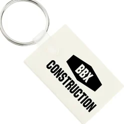 Small Rectangle Soft Keychain - Opaque