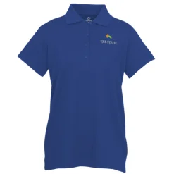 Smooth Touch Blended Pique Polo - Ladies'