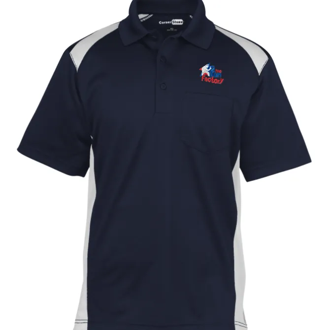 Snag Proof Color Accent Polo