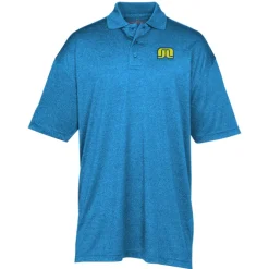 Snag Resistant Heather Performance Polo - Men's