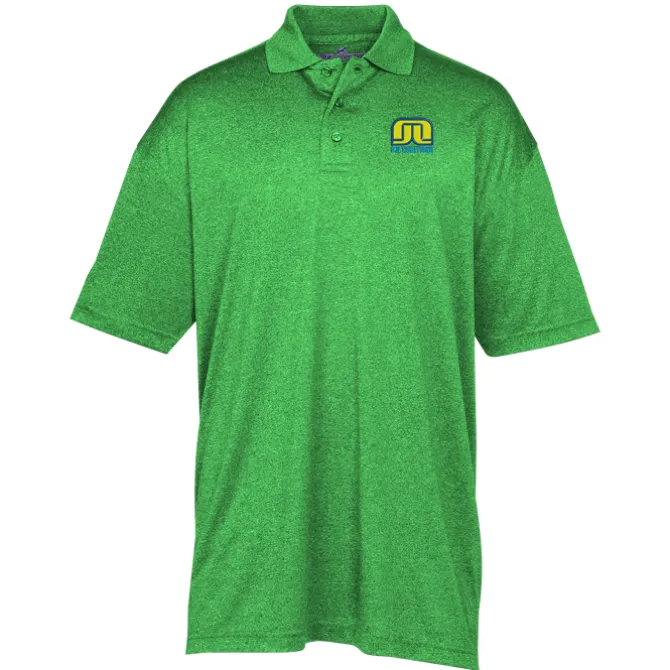 Snag Resistant Heather Performance Polo - Men's