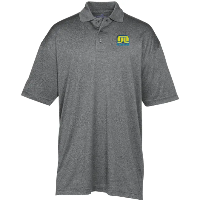 Snag Resistant Heather Performance Polo - Men's