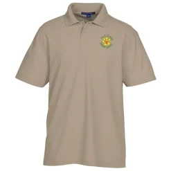 Snag Resistant Textured Performance Polo - Men's