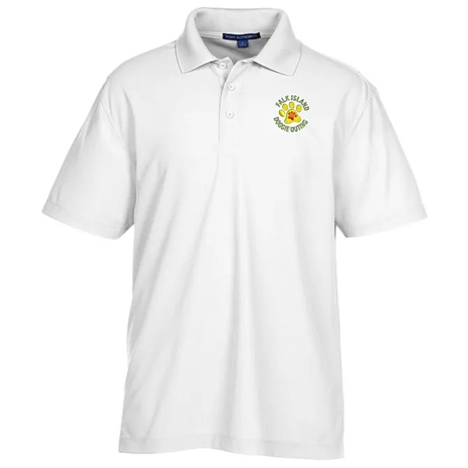 Snag Resistant Textured Performance Polo - Men's - 24 hr