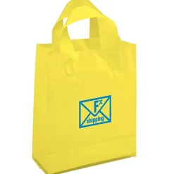 Soft-Loop Frosted Shopper - 10 inches x 8 inches