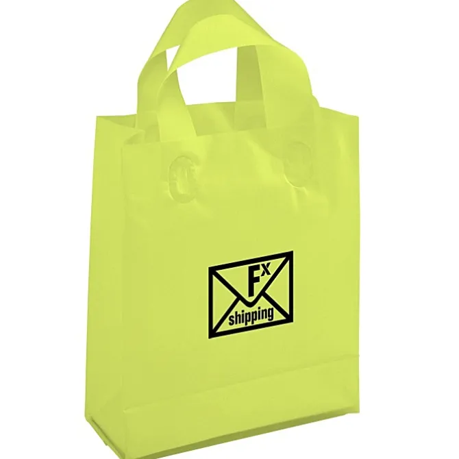 Soft-Loop Frosted Shopper - 10 inches x 8 inches