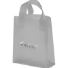 Soft-Loop Frosted Shopper - 10 inches x 8 inches - Foil