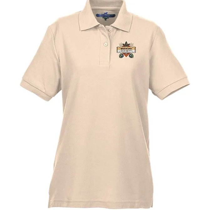 Soft Touch Pique Sport Shirt - Ladies' - Full Color