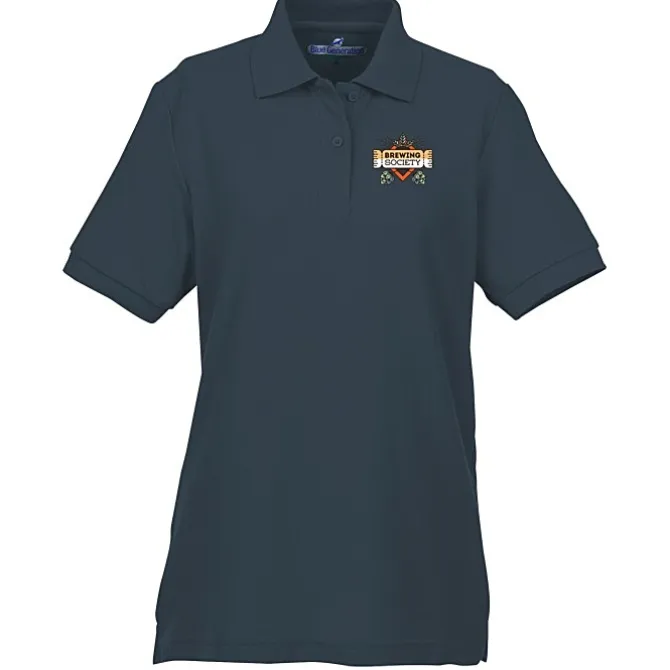 Soft Touch Pique Sport Shirt - Ladies' - Full Color