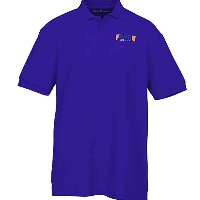 Soft Touch Pique Sport Shirt - Men's - Embroidered