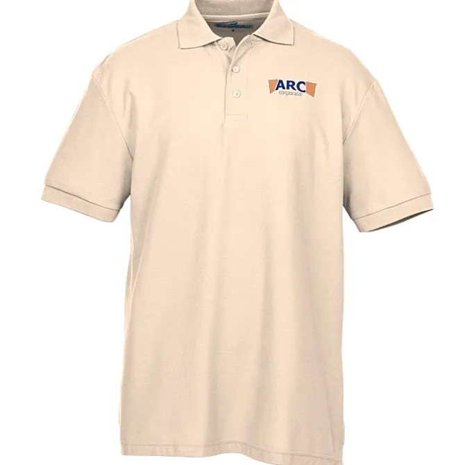 Soft Touch Pique Sport Shirt - Men's - Embroidered