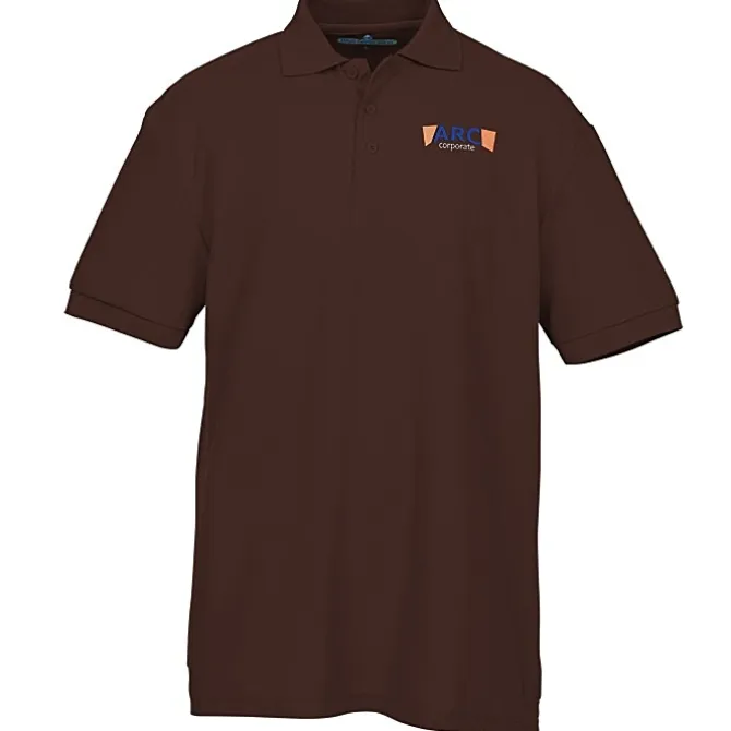 Soft Touch Pique Sport Shirt - Men's - Embroidered
