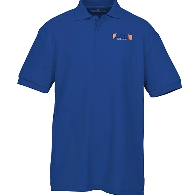 Soft Touch Pique Sport Shirt - Men's - Embroidered