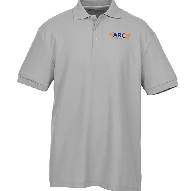 Soft Touch Pique Sport Shirt - Men's - Embroidered