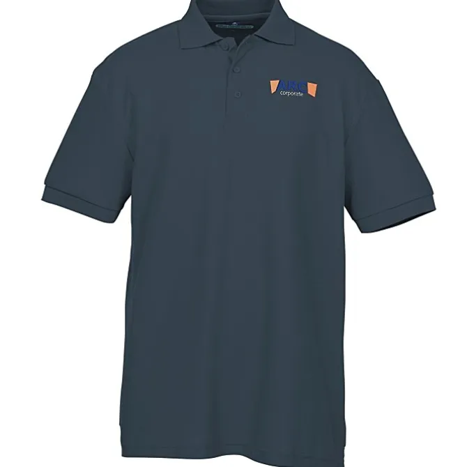 Soft Touch Pique Sport Shirt - Men's - Embroidered