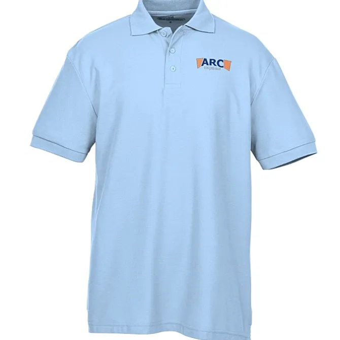 Soft Touch Pique Sport Shirt - Men's - Embroidered