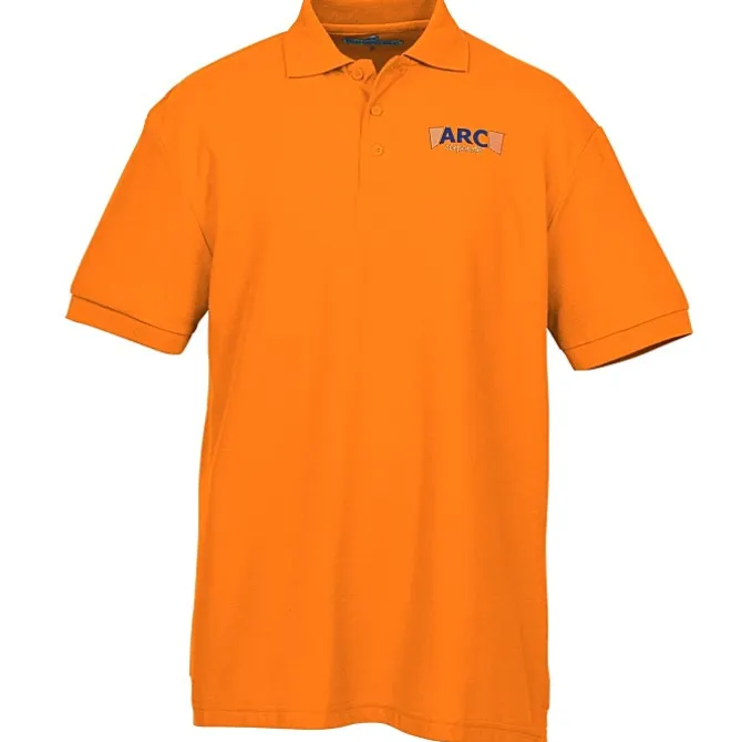 Soft Touch Pique Sport Shirt - Men's - Embroidered