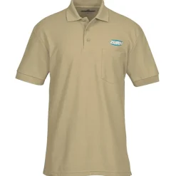 Soft Touch Pique Sport Shirt with Pocket - Men's
