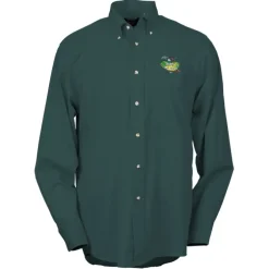 Soil Release Button Down Poplin Shirt - Men's