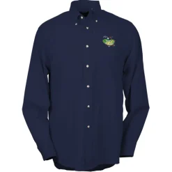 Soil Release Button Down Poplin Shirt - Men's