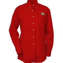Soil Release Button Down Poplin Shirt - Ladies' - 24 hr