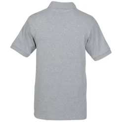 Soil Release Jersey Knit Pocket Polo - Men's