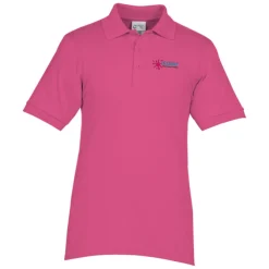 Soil Release Jersey Knit Polo - Men's