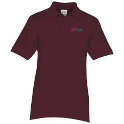 Soil Release Jersey Knit Polo - Men's