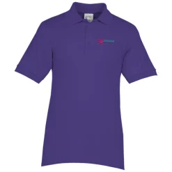 Soil Release Jersey Knit Polo - Men's