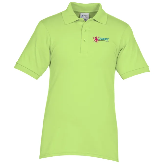 Soil Release Jersey Knit Polo - Men's