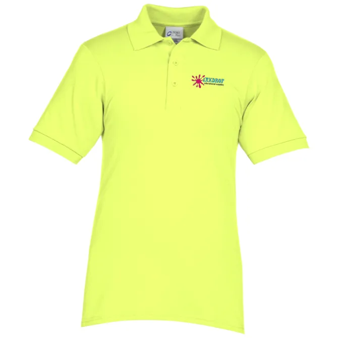 Soil Release Jersey Knit Polo - Men's