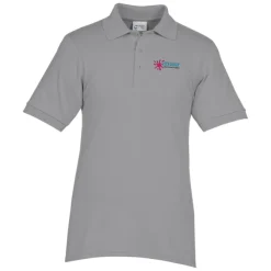 Soil Release Jersey Knit Polo - Men's