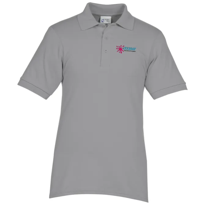 Soil Release Jersey Knit Polo - Men's