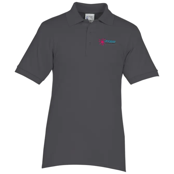Soil Release Jersey Knit Polo - Men's
