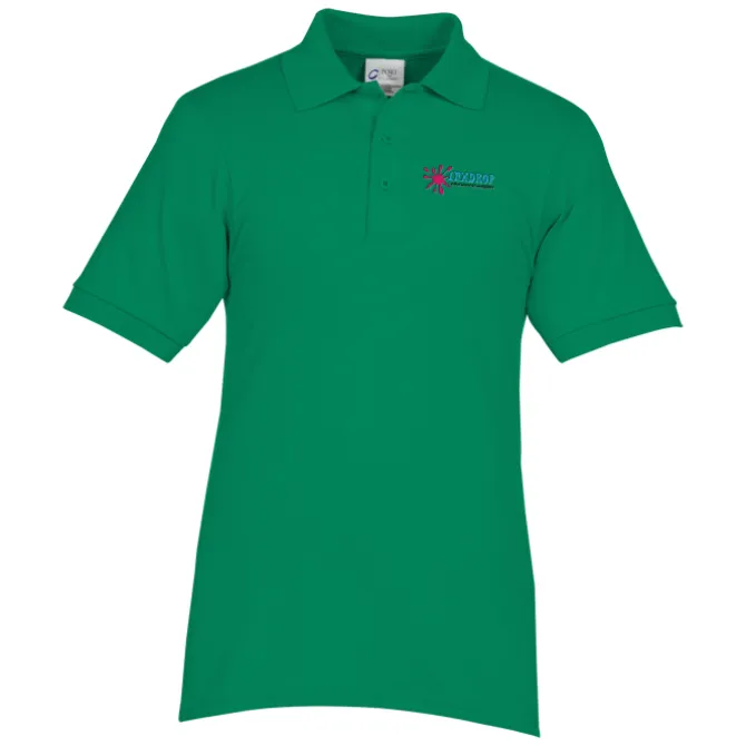 Soil Release Jersey Knit Polo - Men's
