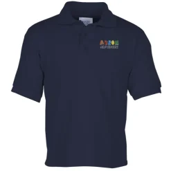 Soil Release Jersey Knit Polo - Youth