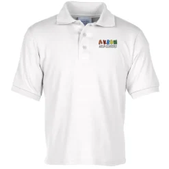 Soil Release Jersey Knit Polo - Youth