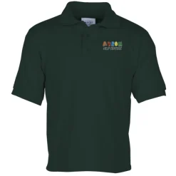 Soil Release Jersey Knit Polo - Youth