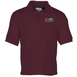 Soil Release Jersey Knit Polo - Youth
