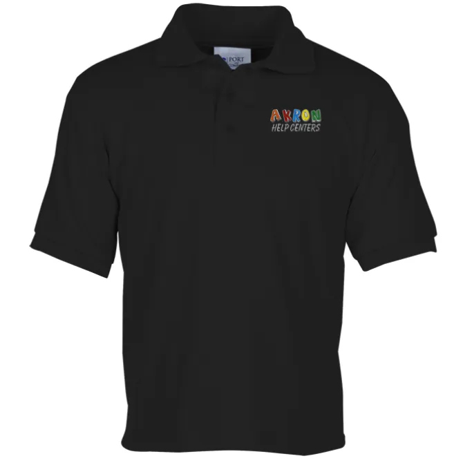 Soil Release Jersey Knit Polo - Youth