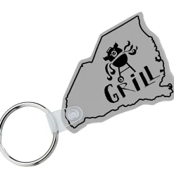 South Carolina Soft Keychain - Opaque