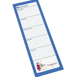 Souvenir Magnetic Manager Notepad - Grocery - 50 Sheet