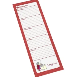 Souvenir Magnetic Manager Notepad - Grocery - 50 Sheet