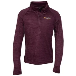 Space-Dyed 1/4-Zip Performance Pullover - Youth - Embroidered