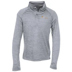 Space-Dyed 1/4-Zip Performance Pullover - Youth - Embroidered