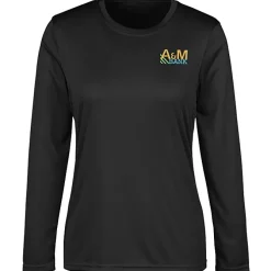 Spin Dye Jersey LS Tee - Ladies' - Embroidered