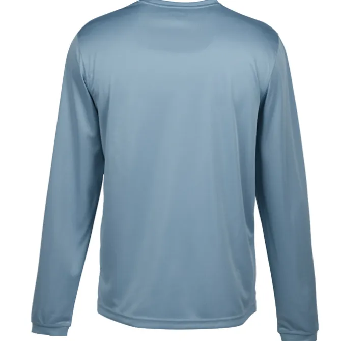 Spin Dye Jersey LS Tee - Men's - Embroidered