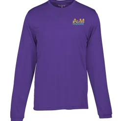 Spin Dye Jersey LS Tee - Men's - Embroidered